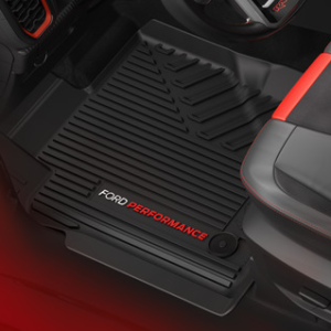 Tepih, gumijasti Spredaj in zadaj, črne barve